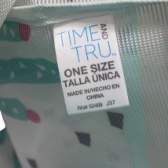 TIME AND TRU LARGE  TOTE  BEACH BAG PRE-OWNED - Picture 5 of 5